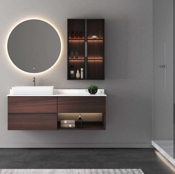 LED light bathroom vanity ideas
