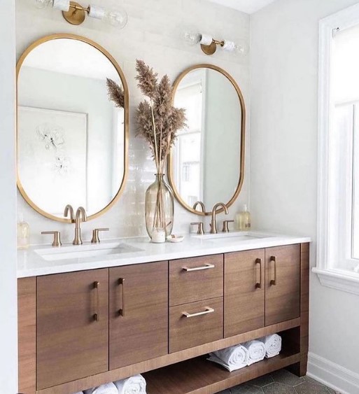 wooden bathroom vanity ideas