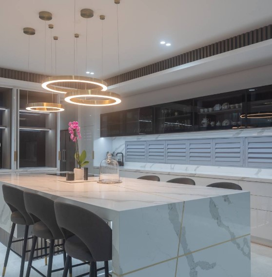 modern kitchen pendent lights 